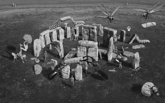 Stonehenge Rebuilt by Insects - spjgraphics@yahoo.co.uk